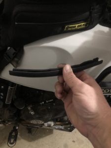 rubber tubing used to fix windshield rattle
