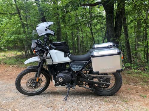 Royal Enfield Himalayan on the trail